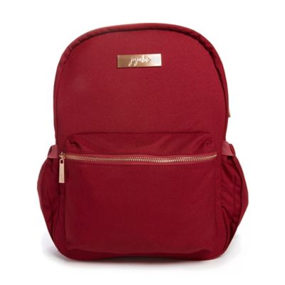 red diaper backpack