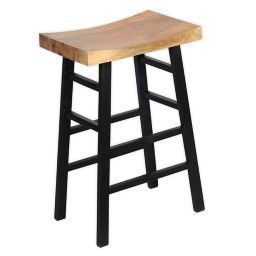 Black Wood Counter Stools Bed Bath Beyond