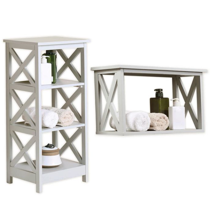 bed bath beyond bathroom storage