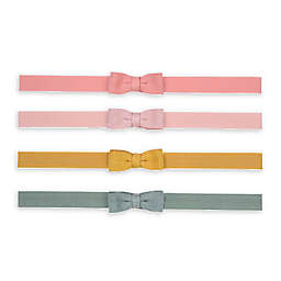 carter's® 4-Pack Mini-Bow Headwraps in Pink/Yellow/Blue
