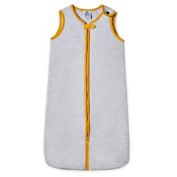 Malabar Baby Erawan Lightweight Organic Cotton Wearable Blanket in Grey/Yellow