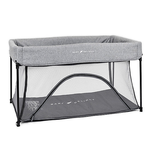 Alternate image 1 for Baby Delight® Go With Me™ Nod Portable Playard in Charcoal
