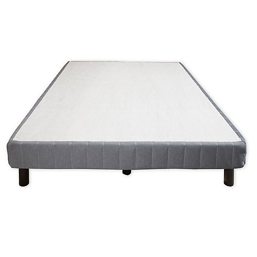 Enforce Platform Bed Base In Grey, Does A Platform Bed Frame Need Boxspring