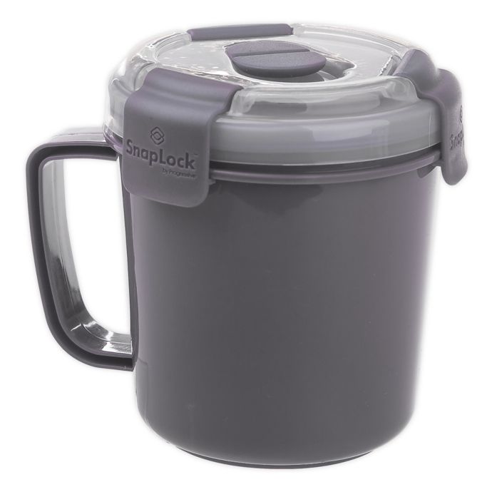 Progressive® Snaplock 3-Cup Soup-To-Go Container in Grey ...