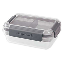 Progressive® Snaplock 4-Cup Bento-To-Go Container in Grey