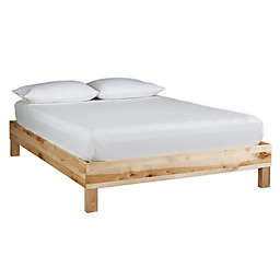 Progressive Furniture® Jakob Queen Platform Bed in Natural Rustic Maple