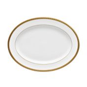 Noritake&reg; Charlotta Gold Oval Platter