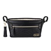 Itzy Ritzy&reg; Stroller Organizer Caddy in Black/Gold