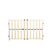 Regalo&reg; Tension Mount Expandable Baby Gate in Brown