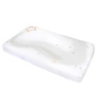 Alternate image 2 for Just Born&reg; Sparkle Fitted Crib Sheet in Ivory