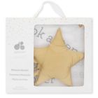 Alternate image 1 for Just Born&reg; Sparkle 2020 Milestone Blanket in Ivory