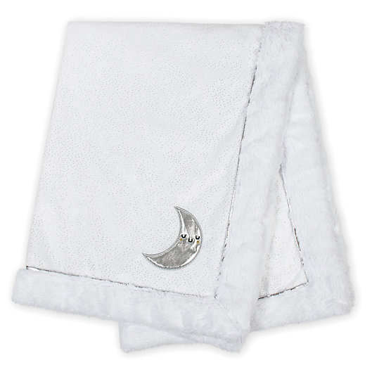 Alternate image 1 for Just Born® Sparkle 2020 Security Blanket in Silver
