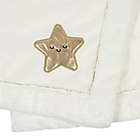 Alternate image 1 for Just Born&reg; Sparkle 2020 Security Blanket in White/Gold
