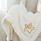 Alternate image 2 for Just Born&reg; Sparkle 2020 Security Blanket in White/Gold