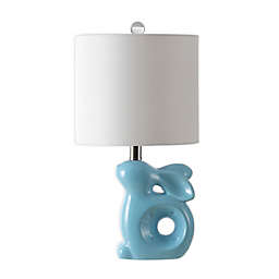 Safavieh Ruby Rabbit Table Lamp in Blue