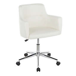 LumiSource®  Andrew Office Chair in White