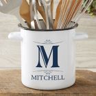 Alternate image 0 for Elegant Stainless Steel Utensil Holder in White