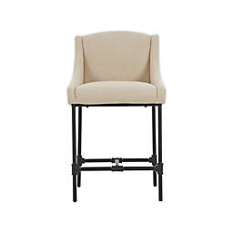 Madison Park Maddox Counter Stool in Beige