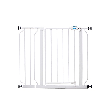 Regalo&reg; Tension Mount Extra Wide Gate in White. View a larger version of this product image.