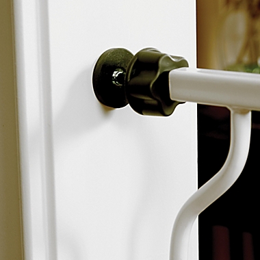 Regalo&reg; Tension Mount Extra Wide Gate in White. View a larger version of this product image.