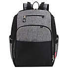 Alternate image 1 for Fisher Price&reg; Kaden Super Cooler Backpack Diaper Bag in Grey