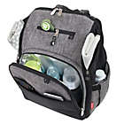 Alternate image 3 for Fisher Price&reg; Kaden Super Cooler Backpack Diaper Bag in Grey