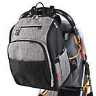 Alternate image 9 for Fisher Price&reg; Kaden Super Cooler Backpack Diaper Bag in Grey