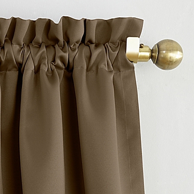 Sun Zero&reg; Bella 95-Inch Curtain in Mocha (Single). View a larger version of this product image.