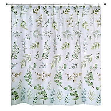 Avanti Ombr&egrave; Leaves Shower Curtain Collection. View a larger version of this product image.