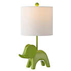 Alternate image 2 for Safavieh Ellie Elephant Table Lamp in Green