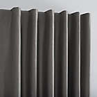 Alternate image 2 for Sun Zero&reg; Evelina 84-Inch Backtab Curtain in Iron Grey (Single)