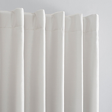 Sun Zero&reg; Evelina 84-Inch Backtab Curtain in Pearl (Single). View a larger version of this product image.