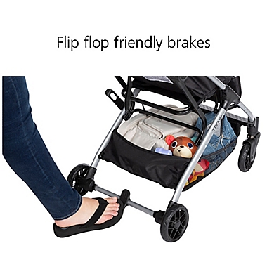 Safety 1st&reg; Teeny Ultra Compact Stroller in Black. View a larger version of this product image.