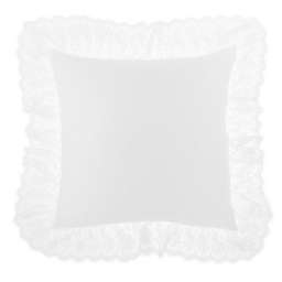 Wamsutta® Vintage Chapelle Square Throw Pillow in Bright White