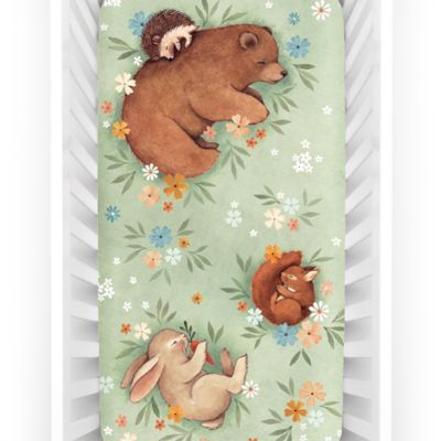 Rookie Humans Enchanted Meadow Fitted Crib Sheet Bed Bath Beyond