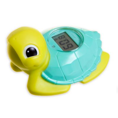 Dreambaby&reg; Turtle Bath Water Thermometer in Green