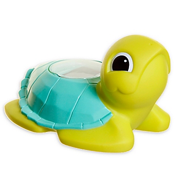Dreambaby&reg; Turtle Bath Water Thermometer in Green. View a larger version of this product image.