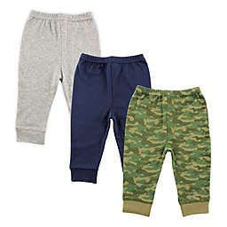 Luvable Friends® Size 4T 3-Pack Tapered Ankle Pants in Camo
