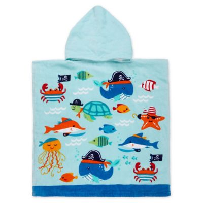 childs hooded beach towel