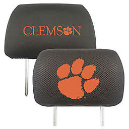 Clemson University Headrest Covers (Set of 2)