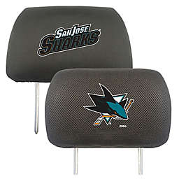NHL San Jose Sharks Vehicle Headrest Covers (Set of 2)