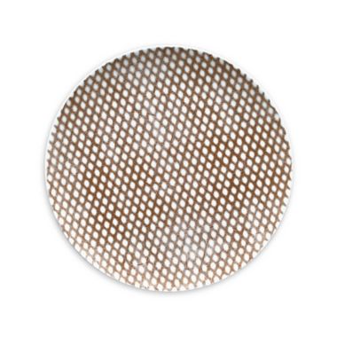 Noritake&reg; Khaki Hammock Dots Coupe Salad Plate. View a larger version of this product image.