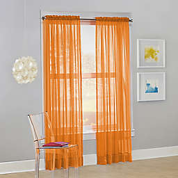 No.918® Calypso 63-Inch  Curtain in Orange (Single)