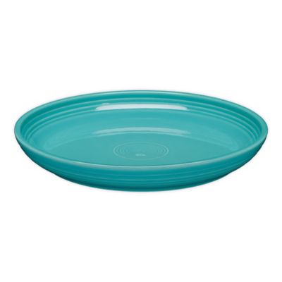 Fiestaware Turquoise Rimmed Soup Bowl Fiesta Blue 9 inch pasta bowl 