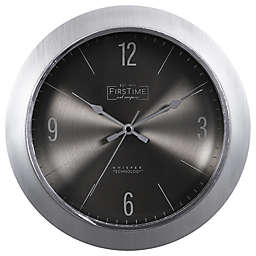 FirsTime & Co.® Steel Core 11-Inch Wall Clock in Silver