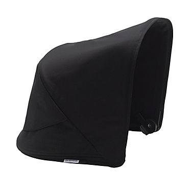 Bugaboo&trade; Stroller Sun Canopy in Black. View a larger version of this product image.