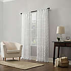Alternate image 3 for No.918&reg; Yvette 84-Inch Rod Pocket Window Curtain Panel in White (Single)