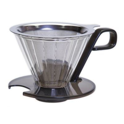Primula&reg; Pour Over 1-Cup Glass Coffee Maker