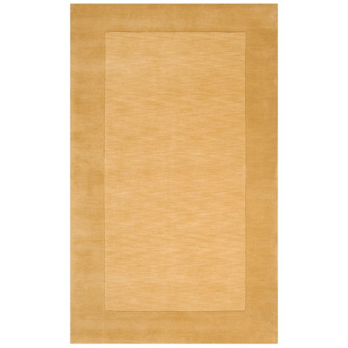 Surya Mystique Solid Border Handcrafted Rug In Camel Bed Bath Beyond