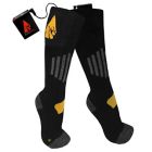 Alternate image 1 for ActionHeat&trade; Unisex 3.7V Rechargeable Battery Heated Socks in Black/Yellow